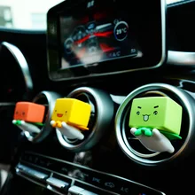 Автомобильный освежитель воздуха, креативный автомобильный ароматерапия, Мультипликация, фрукты, Супермен, однотонный парфюм, автомобильный парфюм, украшение, авто аксессуары