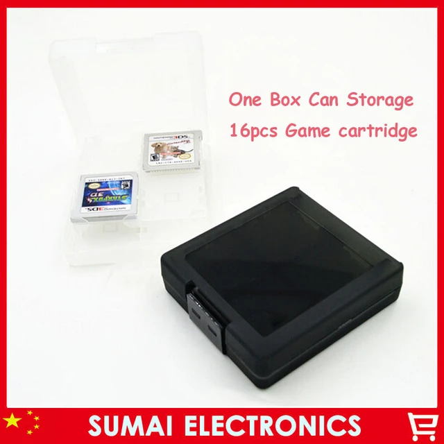 Boîte de rangement de cartouche de jeu pour contrôleur 3DS NDS, une Double  couche peut stocker