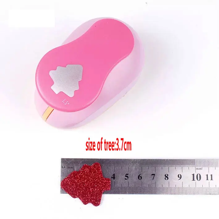 1.5"christmas Tree Punch Diy Craft Hole Puncher For Scrapbooking