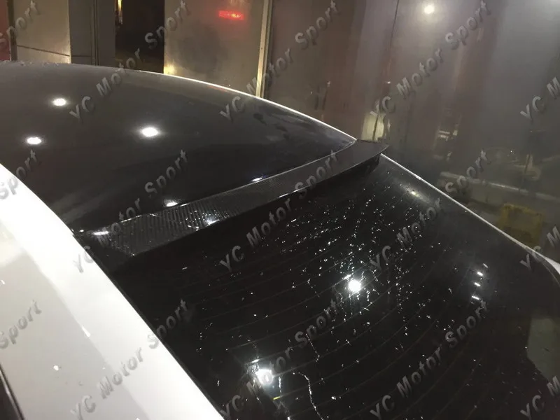 2013-2015 Lexus IS F Sport Sedan YC DESIGN Style Roof Spoiler Wing CF (102)_