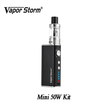 

Original Vapor Storm Mini 50W Kit Vape 50W Box Mod 2ml Vtank 2200mAh Built-in Battery 0.5ohm Cotton Coil E-Cigarette Vaporizer