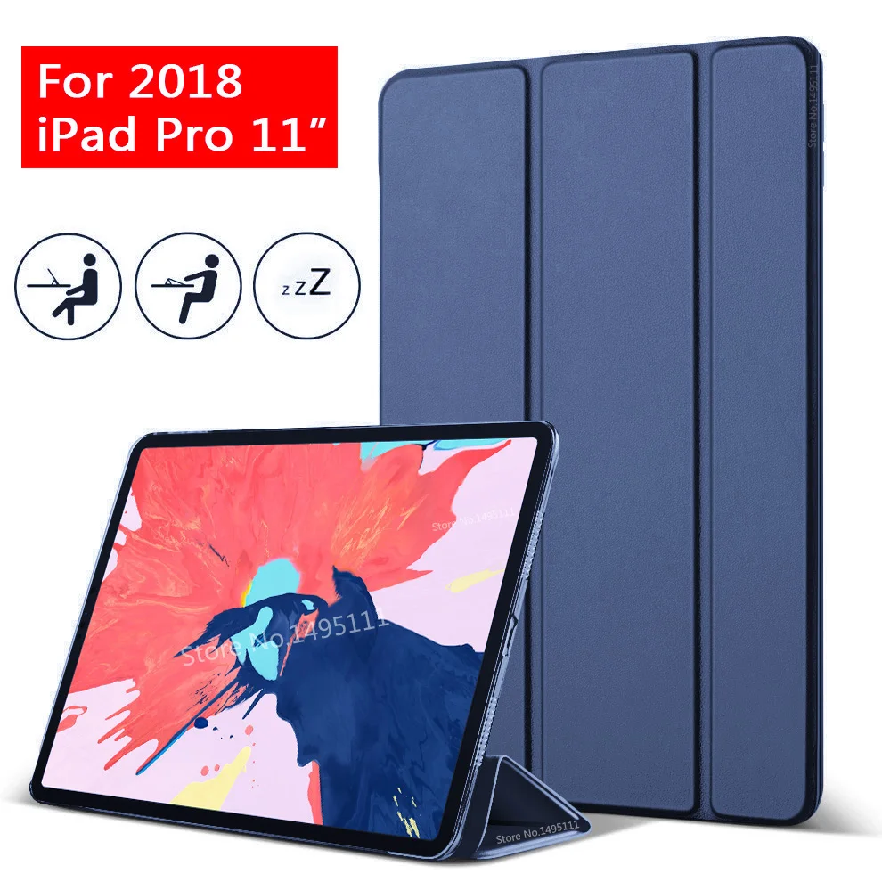 Чехол для iPad Pro 11 дюймов новинка 2018 Yippee цвет искусственная кожа PC ультратонкий