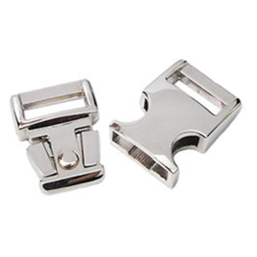 

3PCS/Set Metal Bags Ribbon Replacement Safety Clasp Zinc Alloy For Backpack Luggage DIY Side Release Hardware Accessories Buckle