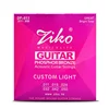 Ziko Acoustic Guitar Strings 010 011 012 Phosphor Bronze 6 Strings For Acoustic Guitar One Set Guitar Musical Instruments Parts ► Photo 3/5