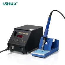YIHUA942 Soldering Stations Lead Free Imported Heater ESD Digital Soldering Station Repair Card Iron Soldering Station 110/220V