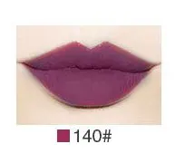 MENOW Марка блеск для губ увлажняющий длительный Kiss кожи водонепроницаемый Губная помада Профессиональный Уход за губами Косметика LG01 - Цвет: 140