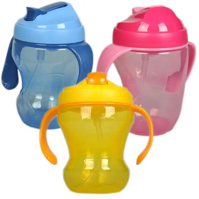 Buy New 260ml Baby Cup Infant Learn Drinking Straw