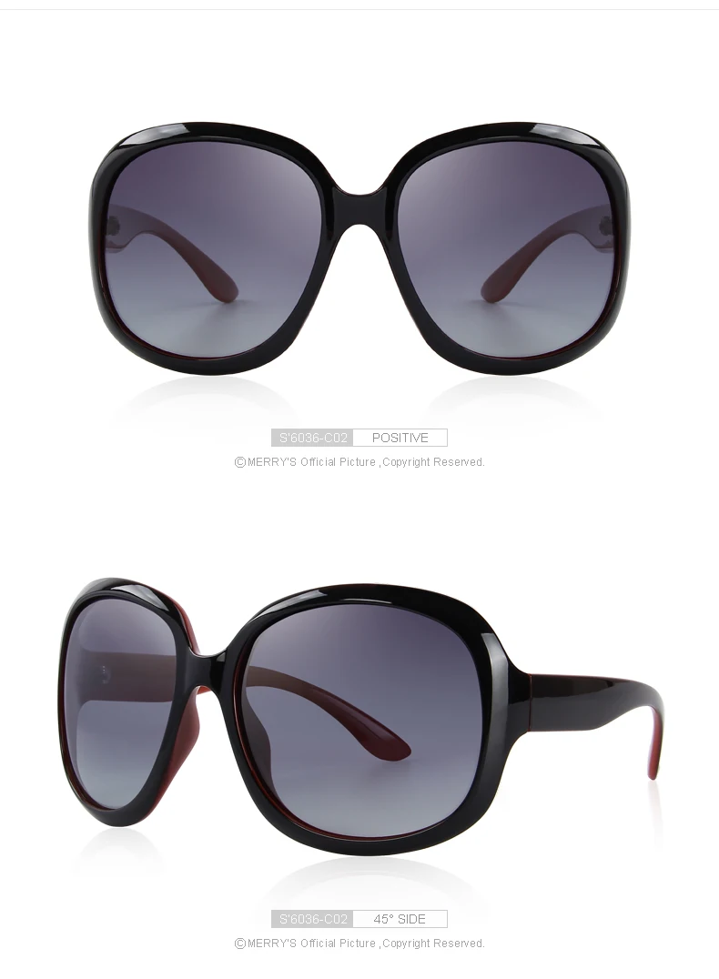 Merry's дизайн для женщин Ретро Поляризованные солнцезащитные очки для леди вождения солнцезащитные очки УФ Защита S'6036