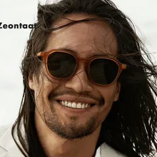 Zeontaat 2019 nuevas gafas de sol naranjas Vintage para hombres marco cuadrado marrón negro gafas de sol para mujer Unisex estilo de verano