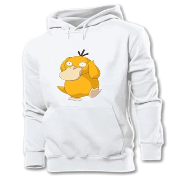 

Cartoon Pokemon Psyduck sprites Dragonite Beedrill Pidgey Venomoth Caterpie Women's Pattern Hoodie Sweatshirt Hooded Pullover