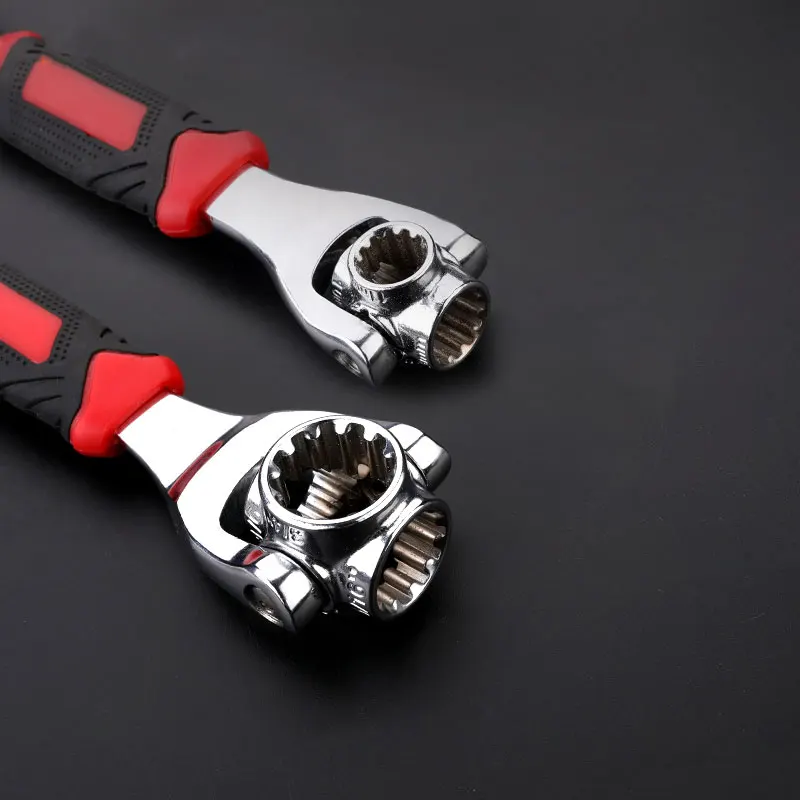 Multi Socket Wrench 48 Tools in One Socket with 360 Degree Rotating Car