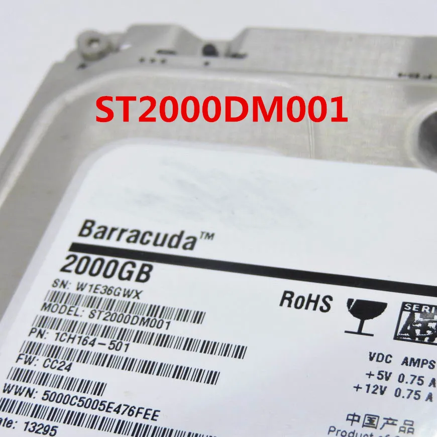 100% новый в коробке 3 года гарантии ST2000DM001 ТБ 64MB SATA3 нужно больше углов фотографий