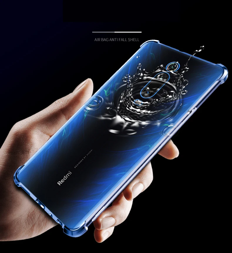 Противоударный чехол KEYSION для Xiaomi mi 9T 9T Pro A3 CC9e с защитой от ударов и ударов, прозрачный чехол для Red mi Note 7 8 7s K20 K20 pro