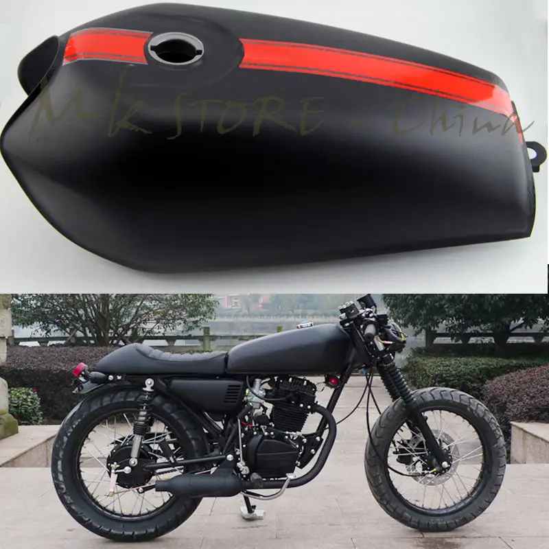 Топливный бак CAFE RACER для бака 9 л/2 4 галлонов CG125 Ретро винтажный модифицированный