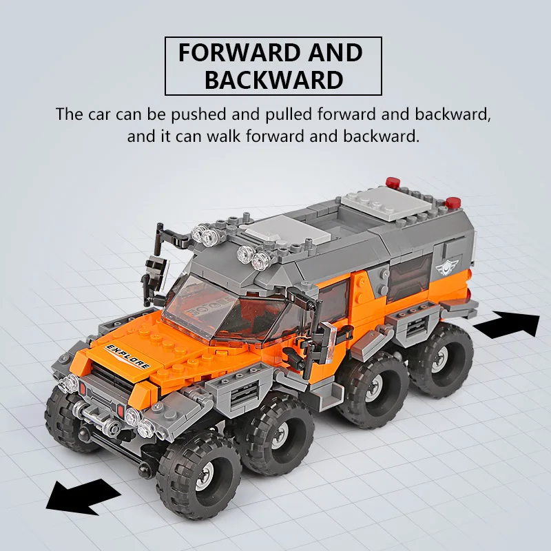 Xingbao 03027 Technic серия внедорожник набор строительных блоков Кирпичи техническая