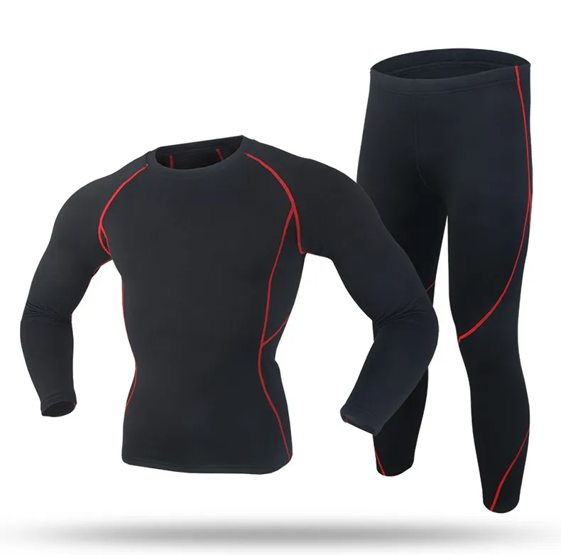 Thermal Underwear Set Winter Men Quick Dry Thermo Underwear Soft Comfortable Warm Long Johns for Men Breathable Tights thermal pants
