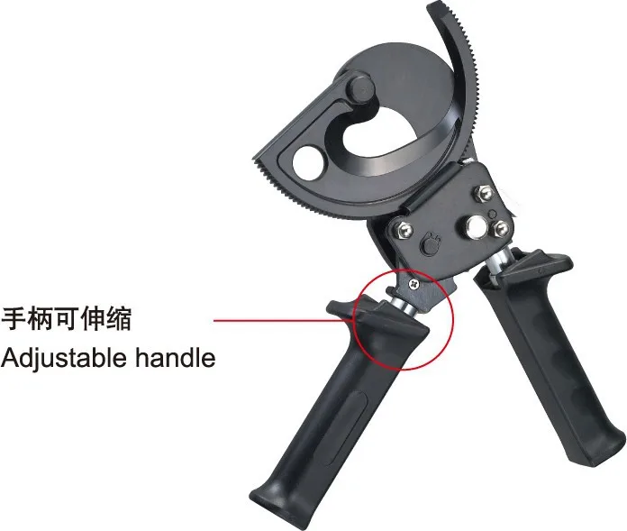 HS-500B 400mm2 Ratcheting ratchet cable cutter Germany design Wire Cutter Plier hands