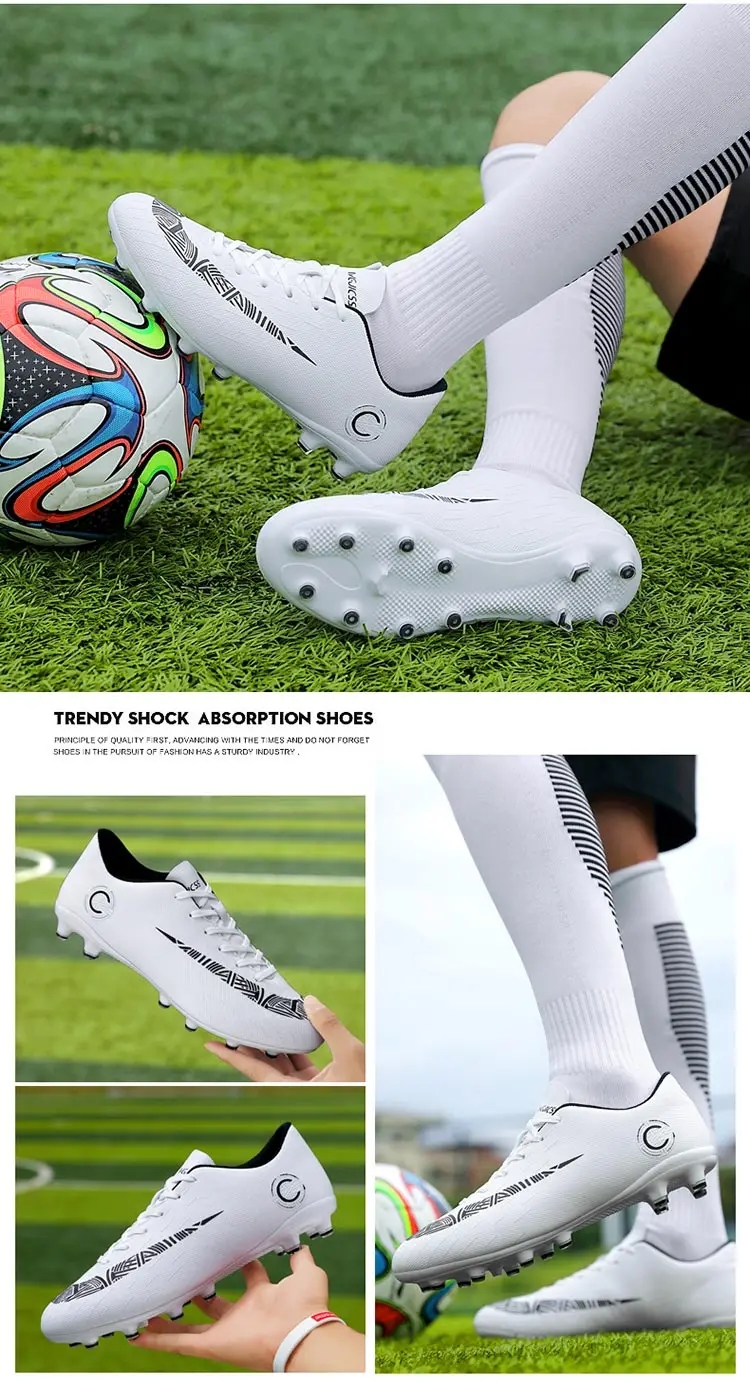 Outdoor Shoes For men football boots soccer shoes sneakers men soccer boots cleats Men Kids turf superfly futsal NEW