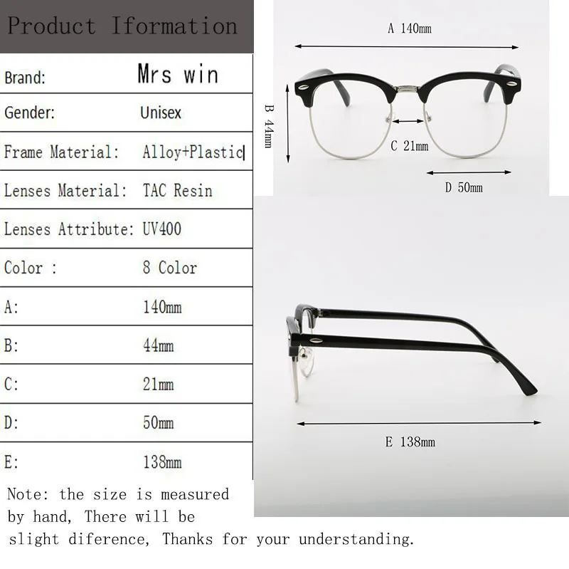 Солнцезащитные очки с прозрачными линзами, полуметаллические, для мужчин и женщин, фирменный дизайн, Ретро стиль, заклепки, солнцезащитные очки, прозрачные солнцезащитные очки, Gafas Oculos De Sol