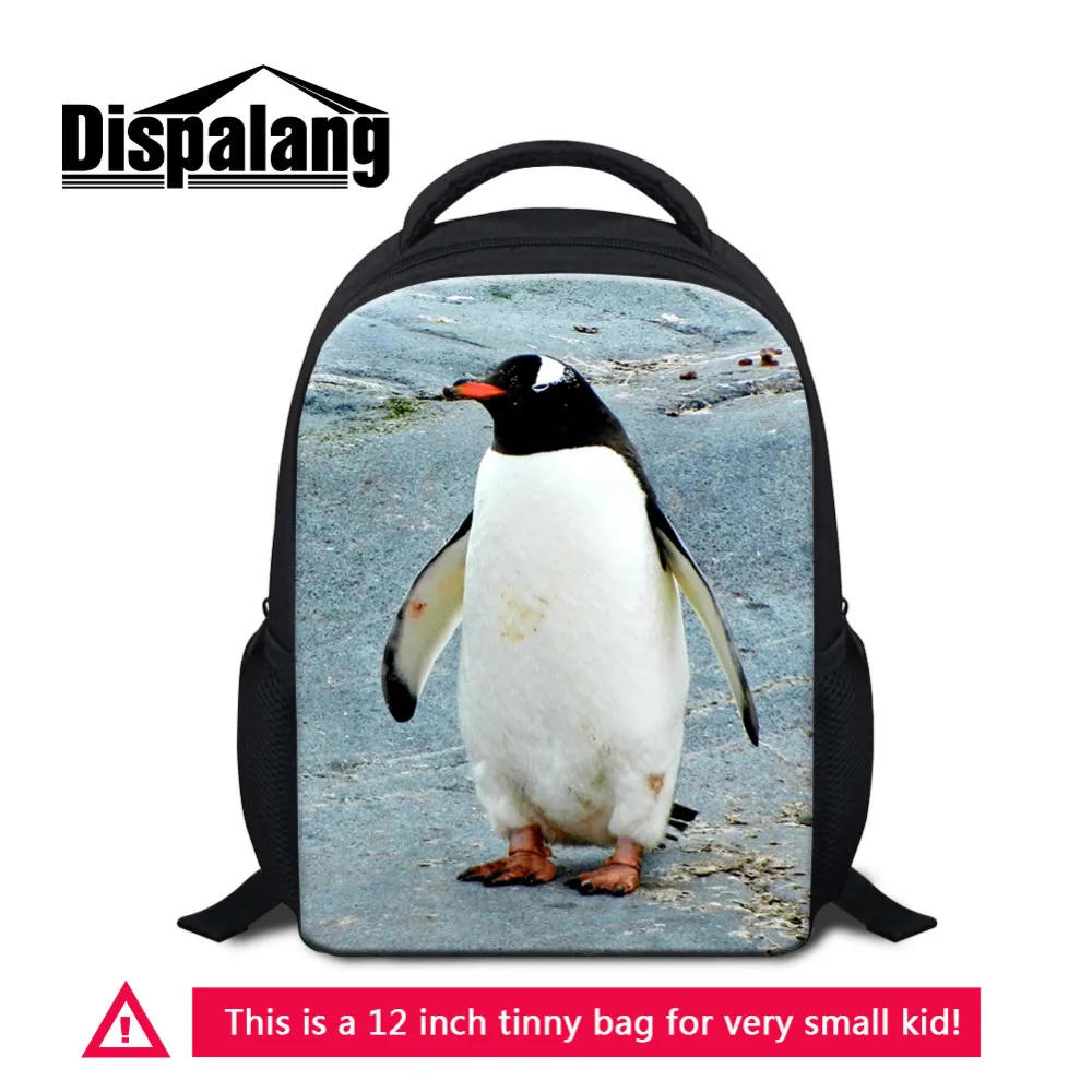 Dispalang милый пингвин Дети Школьные сумки животных Печать мини-рюкзаки малыш книга Сумка детский сад рюкзаки