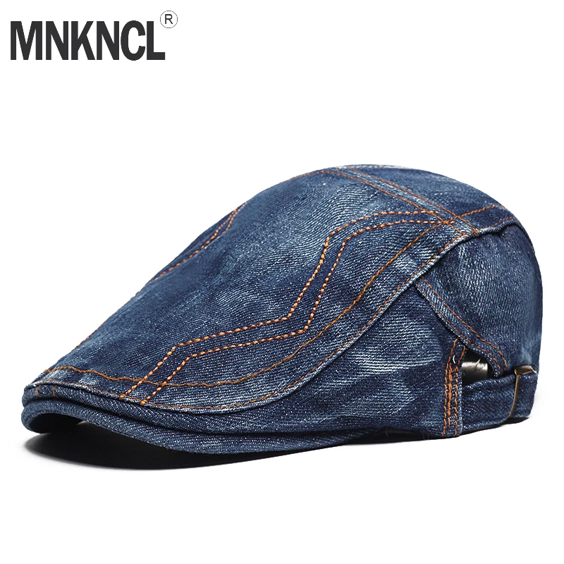 

MNKNCL High Quality Spring Summer Berets Leisure Style Beret Hats for Men Women Retro Cap