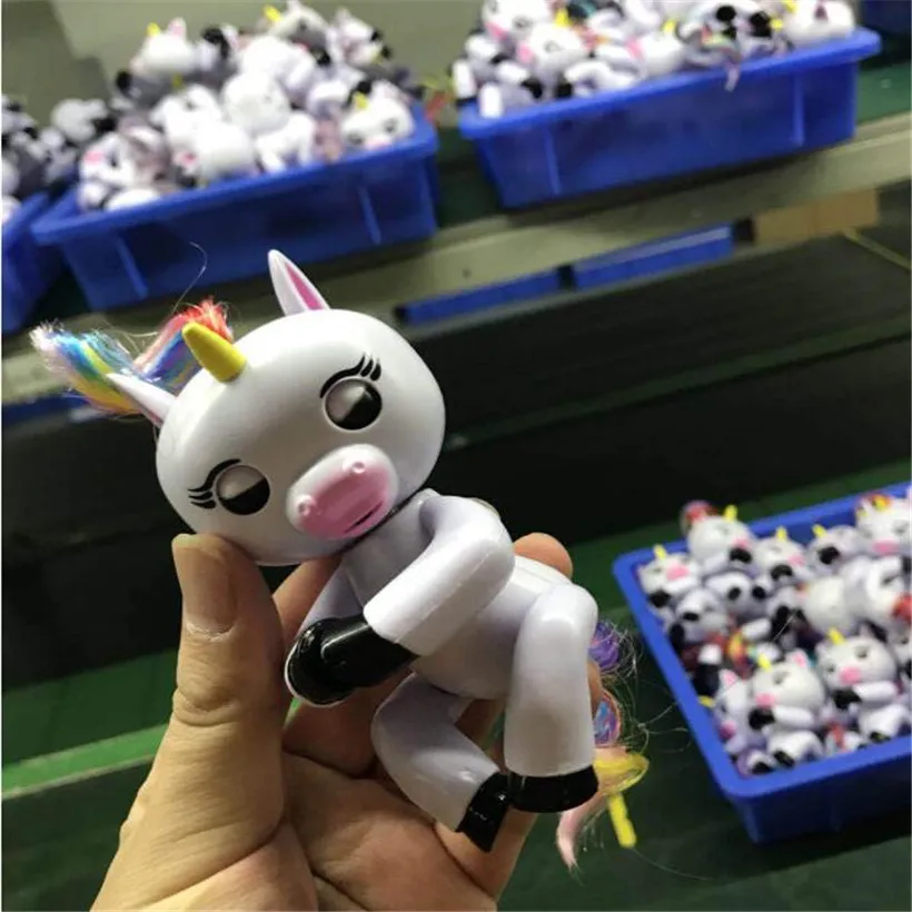 High Quality Funny Fingerling Interactive Baby Finger Unicorn Toy Smart Fingers Llings Smart Induction Toy Kids Children Gifts High Quality Funny Fingerling Interactive Baby Finger Unicorn Toy Smart Fingers Llings Smart Induction Toy Kids Children Gifts