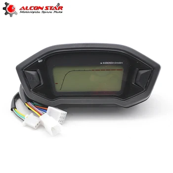 

Alconstar Universal ATV Motorcycle LCD Digital Speedometer For 2-4 Cylinders Odometer Tachometer KMH Gauge Backlight Instruments