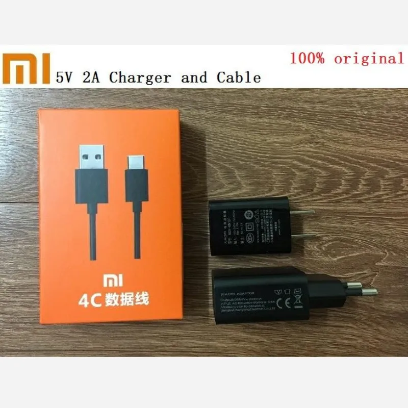 

Original XIAOMI Charger Adapter 5V 2A Micro USB /Type-c Cable for Redmi 5 Plus Note 5 6 Pro MI A1 A2 6 6X 5 5C 5S 4C 4S Mix 3 2