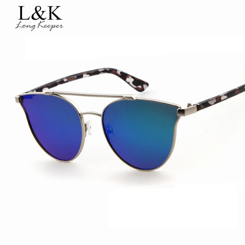 

Long keeper 2019 New Cat Eye Sunglasses Women Brand Designer Double Beam Sun glasses for Women Outdoor Glasses Eyewares UV400