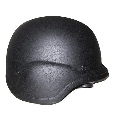 Полиэтиленовый баллистический Пуленепробиваемый Шлем тактическая Экипировка, шлемы 51 типа 7,62 мм Пистолетная Пуля спецназ защищенная шлем Кепка - Цвет: Черный