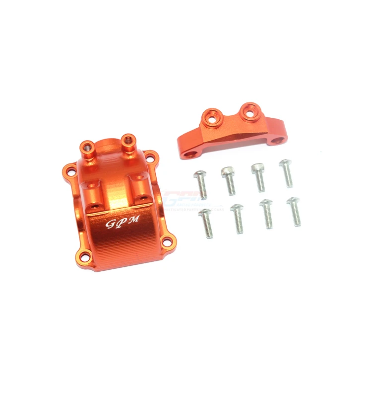 GPM для 1/10 весы TAMIYA TT 02 02T передняя/задняя коробка передач из сплава + верхняя