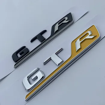 

GTR GTS GT63S Car Styling Emblem Logo Sticker for Benz A M G 63 Rear Door Trunk Decoration Black Yellow Top Quality As Original