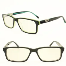 Розничной продажи, прочие 23428 полный обод высокие классические гибкий пружинным шарниром леди прямоугольник Полный ацетат винтажные оправы для женщин