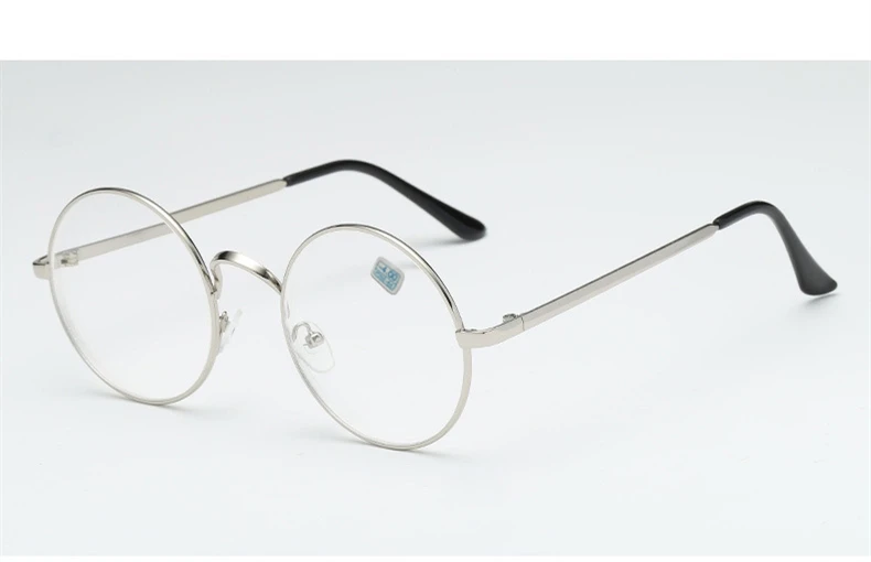 SPH-1-1,5-2-2,5-3-3,5-4-4,5-5,0-5,5-6 готовые очки для близорукости Женщины Мужчины круглая оправа из сплава очки для близоруких UF29