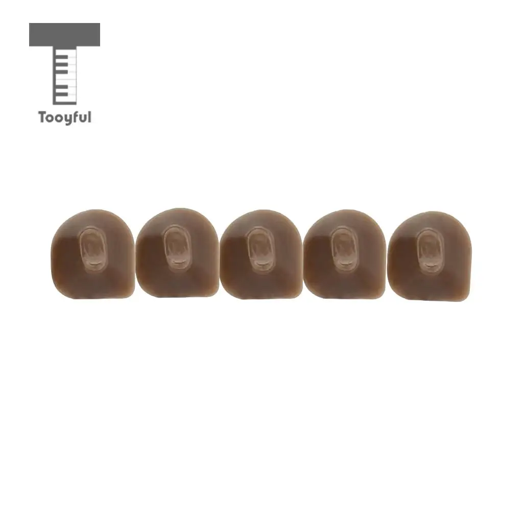 5 Pieces Flute Trill Key Bumper Cork Flute Woodwind Parts Accessories Small