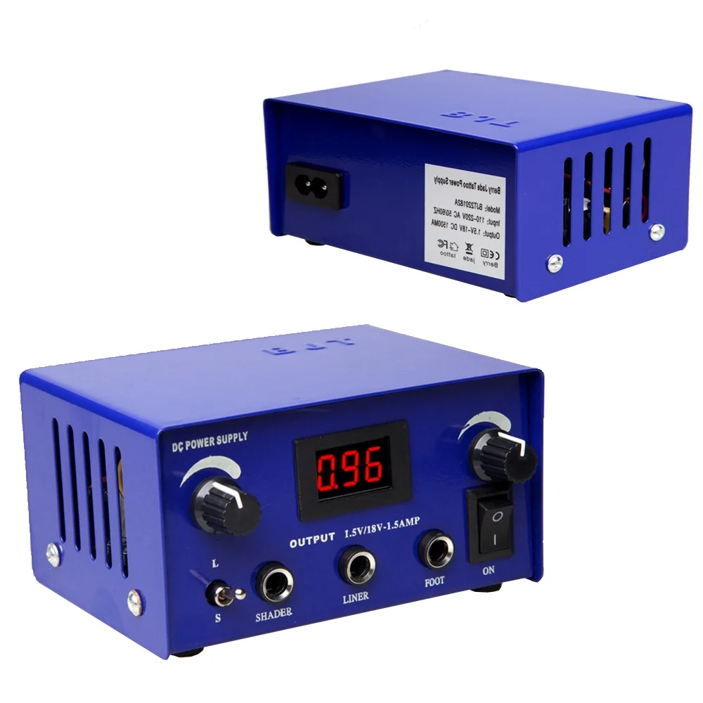 BJT Tattoo Source Powerful Digital Tattoo Machine Power Supply