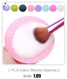 Силиконовый коврик для очистки кистей в форме сердца, держатель косметических кистей для мытья макияжа, гель-чистящий коврик, основа для макияжа, щётка для макияжа