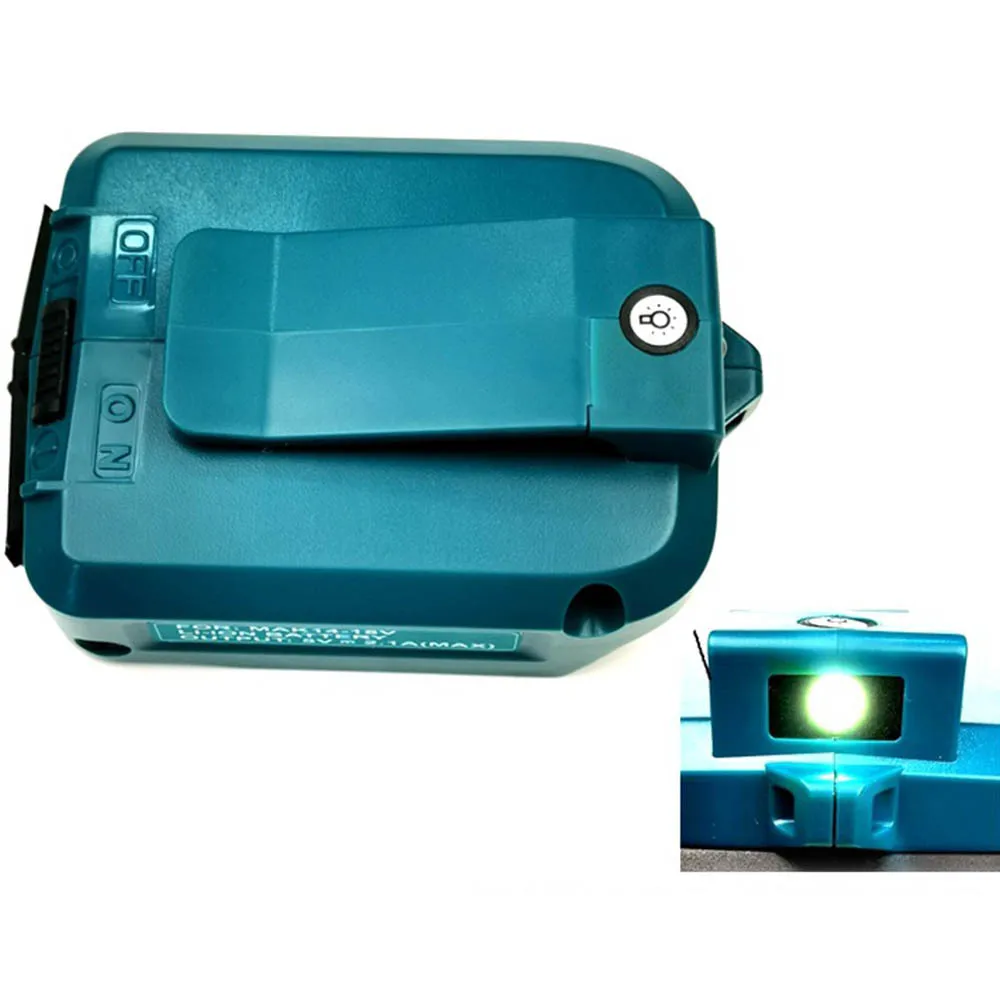 

1pcs USB Power Charger Adapter Converter Replacement Power tool Battery Charger for MAKITA ADP05 14.4-18V Li-ion Battery