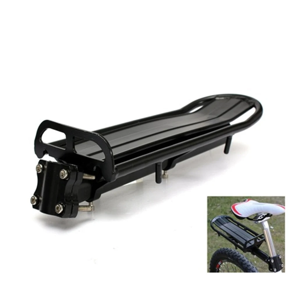 

MTB Bike Bicycle Aluminum Alloy Rack Carrier Panniers Cycling Shelf Bag Carrier Adjustable Rear Seat Luggage Bracket