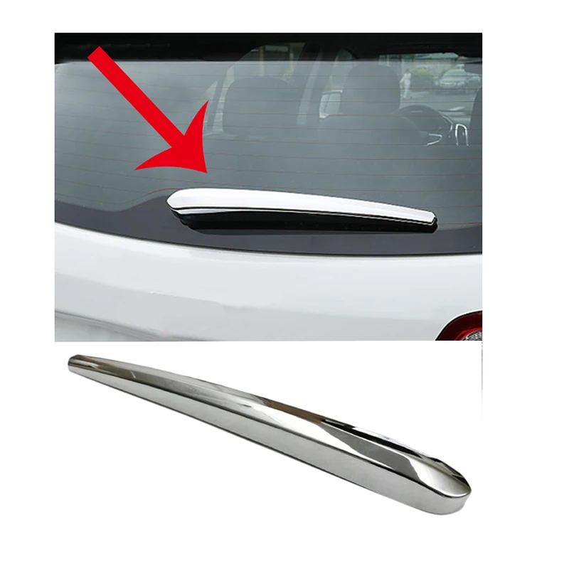 For Chevrolet Equinox 2017 2018 ABS Chrome Rear Window Wiper Arm Blade