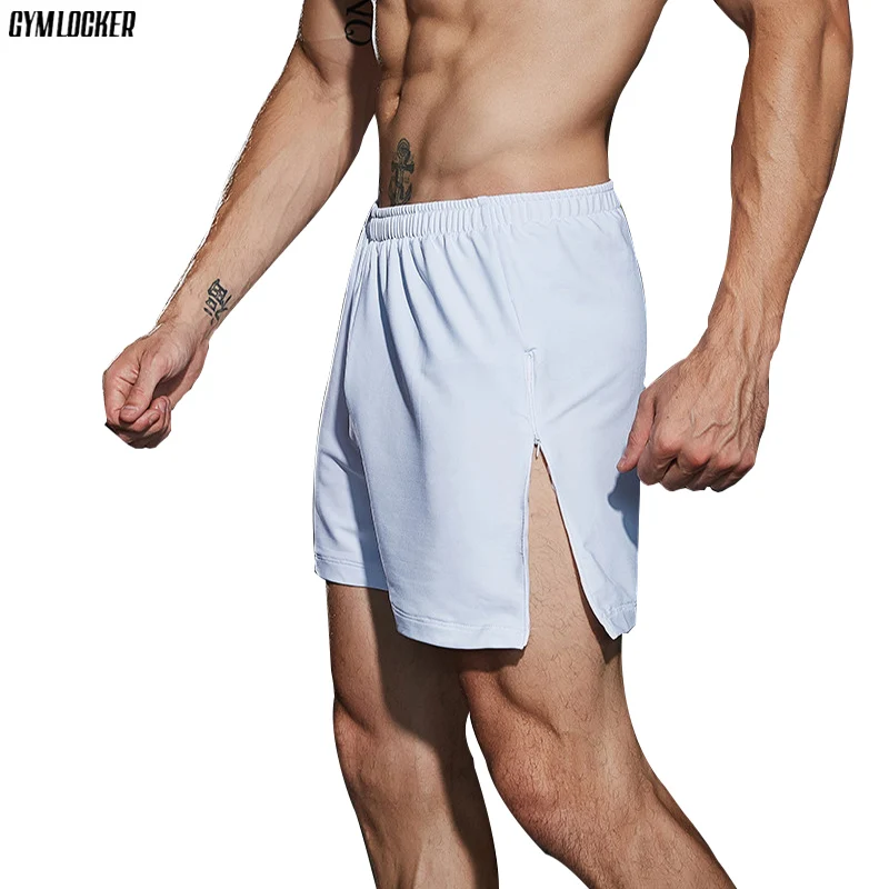 GYMLOCKER, мужские шорты, летние, повседневные, для бега, тренировочные штаны, пляжные, мужские шорты, для бодибилдинга, на молнии, с буквенным принтом, мужские шорты