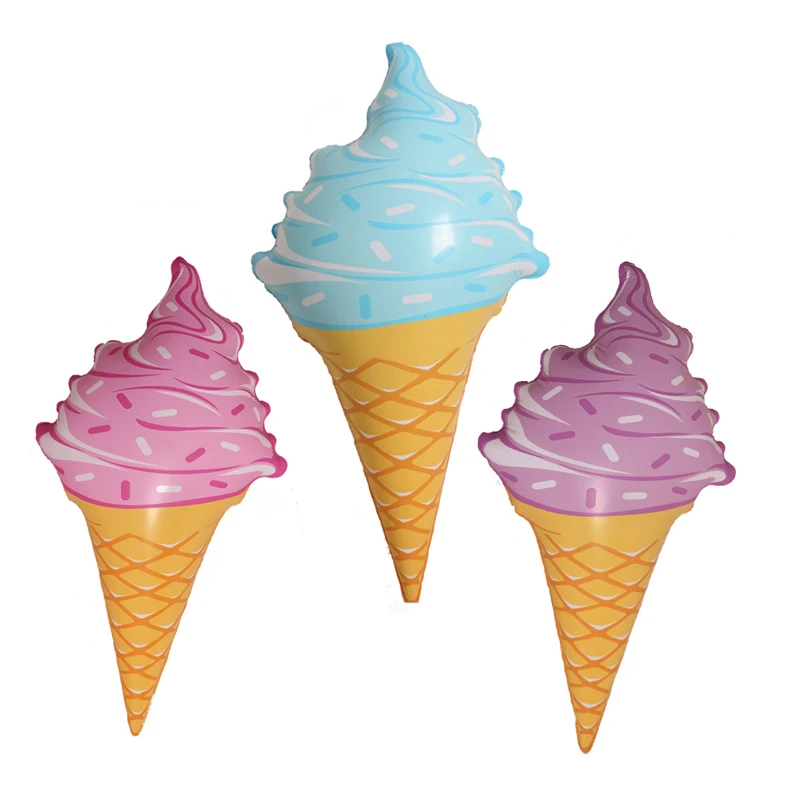 3-pieces-set-Ice-Cream-Swimming-Ring-Children-Pink-Blue-Purple-Water-Toys-Kids-Adult-Pool