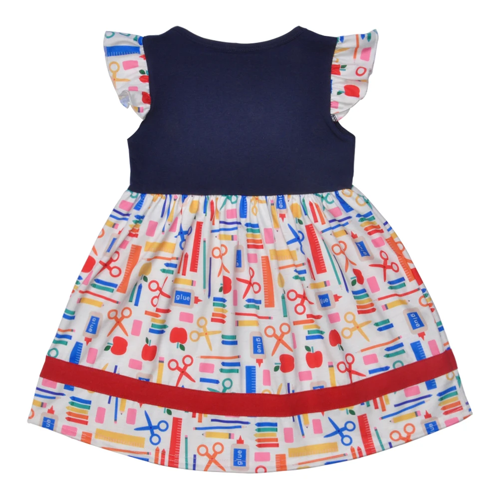 back to school smocked outfit