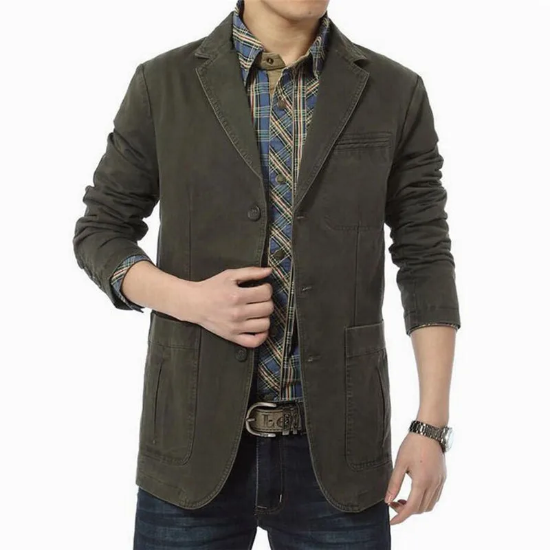 font b Men s b font Blazer font b Jacket b font Spring Autumn Casual