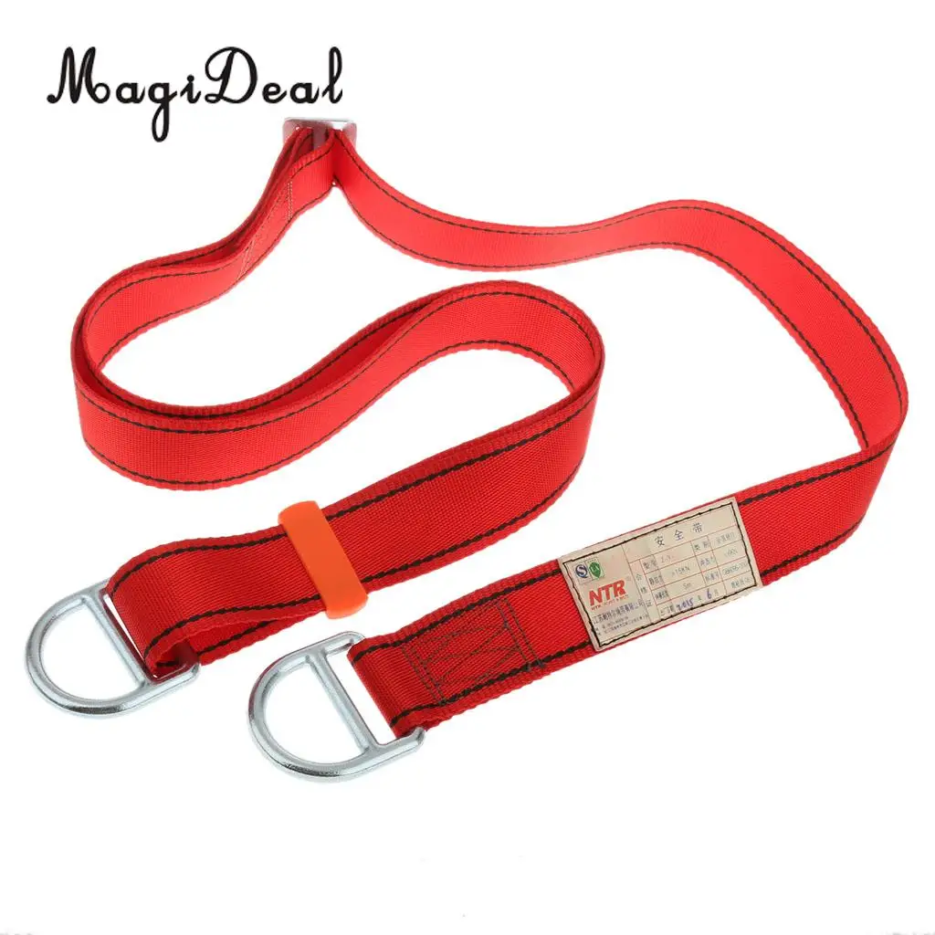 MagiDeal New Hot Sale 23KN Adjustable Rock Climbing Rappelling Webbing Sling Cord Equipment Gear for Outdoor Exploring Supply