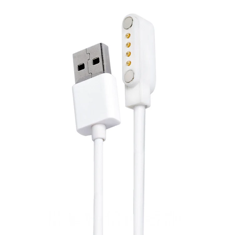 Зарядка через usb для смарт-часов K88h KW88 KW18 G3 GT88 Y3 GT68 KW08 KW98 умные часы с Bluetooth 4 Пина магнитное всасывание Зарядное устройство