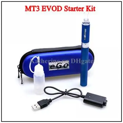 MT3 Starter Kits EVOD Atomizer 650mah 900mah 1100mah EVOD Battery for E font b Cigarette b