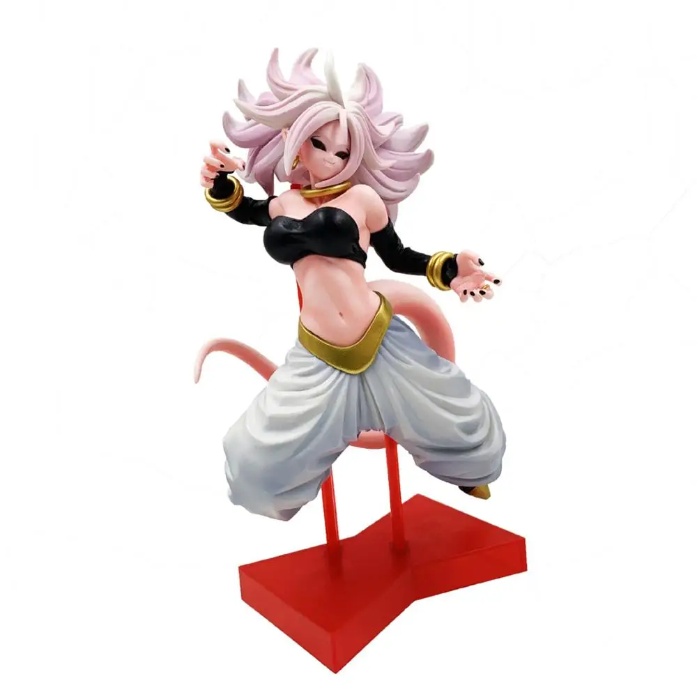 

Anime Dragon Ball Z Gals Android NO 21 Majin Buu Lady Ver. Sexy PVC Action Figure Collectible Model Toys Doll Gift 22CM