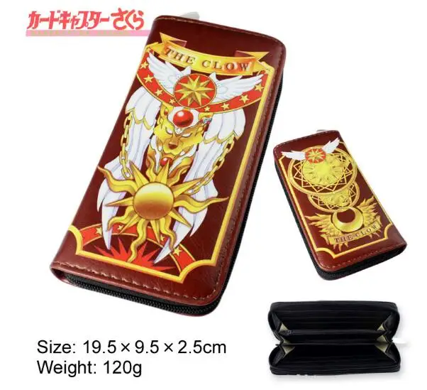 

Japanese Anime women Wallets Cardcaptor Sakura Sakura Kinomoto Cosplay Grimoire Bag Kawaii Handbag Lolita Girls Wallet Purse