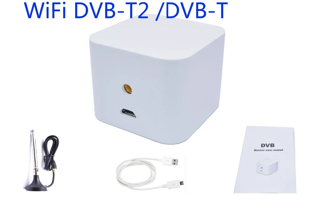 2017 Wifi DVB-T2 DVB-T 2.4G TV Receiver Digital TV Tuner Support Android Windows IOS System Watch Live TV
